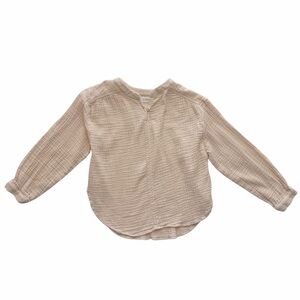 Zara Kids Beige Textured Blouse